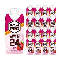 닥터유프로 단백질드링크 딸기 250mlx24입 오리온, 단품, 250ml