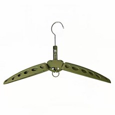 潛水衣架，摺疊便攜，速乾防臭，堅固耐用，多功能掛鉤設計, 綠