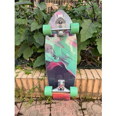 品牌專業陸地衝浪板 30寸專業陸沖 板面加厚金剛砂 配置S7 專業彈簧支架 7051PU大輪, 如圖所示, 1個