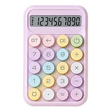 키감좋은 가정용 사무용 학생 직장인 주부 일반 포인트 계산기, 1개, 라벤더