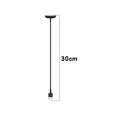 Fitbit Inspire 2 / ACE 3 充電線 (30cm / 100cm), 1個, 【充電線】30cm