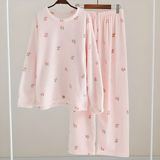 女式柔軟圓形睡眠睡衣套裝