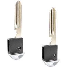 미국 원격 교체용 인피니티 니산 삽입 키 무칩 H0564EG010 2개 세트, Two