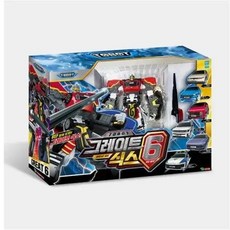 영실업 또봇 그레이트 식스 6단 합체 자동차 변신 로봇, 1개