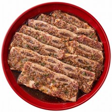 억수로갈비 수원식 양념 LA갈비 (화학조미료 대신 천연재료 양념), 1개, 400g