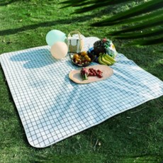 돗자리 피크닉 캠핑매트 캠핑용품 푹신한 야외돗자리 텐트매트 방수 휴대용 방수돗자리, 베이지