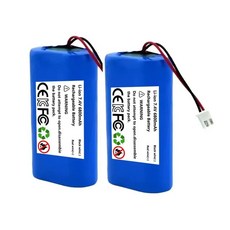 7.4V 18650 배터리 팩 2S1P 배터리 XH2.54 플러그 6800mAh 충전식 배터리 플러그+PCB, 2pcs