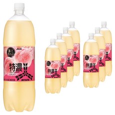 미츠야 엑스트라 리치 피치 스쿼시 페트, 8개, 1.5L