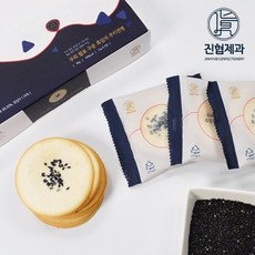 진협제과 우리쌀로구운 흑임자 쿠키전병(18gx6봉), 18g