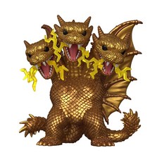 Funko Pop! Godzilla 金色三頭龍模型 電影怪獸系列收藏 精緻塗裝擺件, 1個