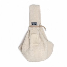 寵物羊羔絨斜挎包 冬季保暖 適用6kg以內寵物, 羊羔絨斜挎包,適用對象 6kg以內寵物, 1個