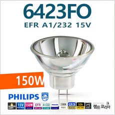 6423FO PHILIPS 할로겐램프 광학용 의료기기용, 1개