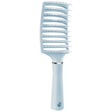 大彎排骨梳 髮根蓬鬆造型梳, 1個, 藍色