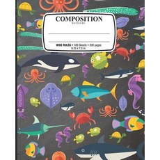 (영문도서) Composition Notebook: Notebook for School Office Home Student Teacher Use Wide... Paperback, Independently Published, English, 9781792839870