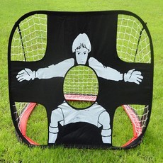 실외 마당 운동장 펜션 놀이 취미 자녀 육성 2in1 접이식 골대 풋살, 원터치2in1축구골네트