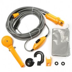 룰루라이프 캠핑샤워기 이동식 휴대용 펌프 샤워기 M10341, 상세페이지 참조, 1개