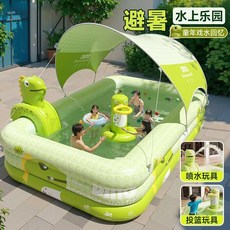 哆哆購 充氣游泳池 家用成人加厚水池 嬰兒海洋球池 洗澡, 1個