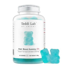 Teddi Lab by Unichi 養髮Plus 小熊軟糖, 180g, 1個