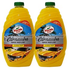 터틀왁스 카나우바 카샴푸(T50690)-1420ml 2개 1세트, 1.42L