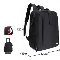 Cwatcun 대형 dslr 카메라가방 카메라렌즈가방 다기능 슬링백 미러리스백 출사 배낭