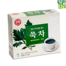 루체트리 쑥차 고향 15스틱 전통차