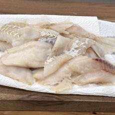 부드러운 냉동 명태 포 명태전 동태전 동태포 명태살 손질 동태 살 제사상전 제사음식, 1개, 700g