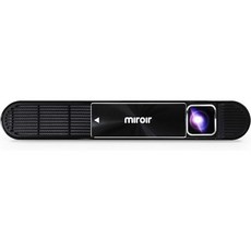 Miroir M631 울트라 프로 휴대용 1080p 프로젝터 700루멘 120인치 이미지 스트리밍 스틱 홈 시어터 게임 USB - C 충전 비디오(M631 + 스틱), New, 1개