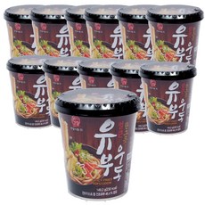 한일식품 본고장 얼큰 유부 우동 149.2g, 12개