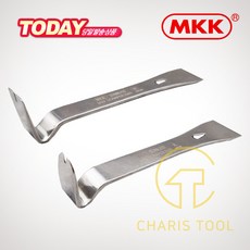 MKK 미니 스크래퍼 빠루 SRM-140 스텐리스 스틸 가구 해체 캔따기 녹제거 일제, 미니 빠루 SRM-140H (평평한 타입), 1개