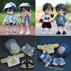 오비츠 OB11 구체관절 인형 신발 반바지 액세서리 데님 1/12 페니 Obitsu11 몰리 핸드메이드, 08=C 3, 1개