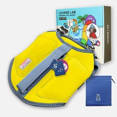 COCKPET 犬用救生背心, 黃色