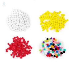 다소니디자인 미술공예 뿅뿅이 8mm 펠트공예재료, 노랑