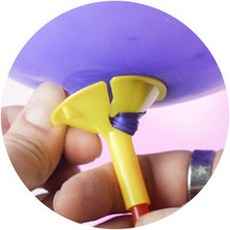 파티풍선 연결 받침 플라스틱 풍선컵 레드 100개입