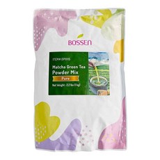 미국 보센 Bossen Matcha Powder 퓨어 말차 그린티 파우더, 1kg, 1개, 1kg, 1개