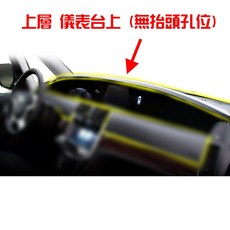 納智捷 M7 專用 避光墊 遮陽隔熱 台灣製造, 1個, 【上】層,【短毛】- 黑色