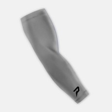 Phenom Elite 나노 스트레치 풋볼 암 슬리브 | 경량 압박 서포트 | 통기성 내구성 있는 핏 | 성인 및 청소년 레드, Grey