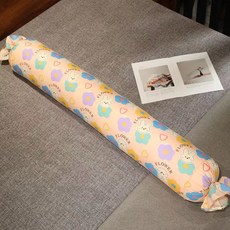 대형 커버분리 롱 바디필로우 안고자는 사탕베개, FLOWER 토끼