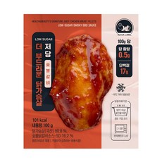 헬스앤뷰티 더 부드러운 닭가슴살 저당 숯불갈비맛, 5개, 100g