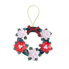 포인세티아 레드 화이트 원리스 만들기재료, 상세페이지 참조, 상세페이지 참조g, 합포장