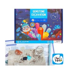 【 Jar Melo 原創美玩 】 STEAM化石考古玩具-地質寶石 STEAM化石考古玩具-地質寶石, 1個