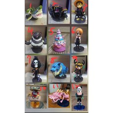 海賊王wcf-航海王 魯夫娜美凱多傑克貝波布魯克 多款角色模型, 1個, 9