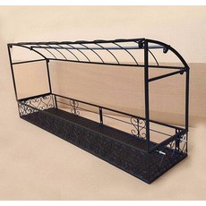 온실 화분 다육이 선반 진열대 원예 식물 덮개 소형 가정용, J. 캐노피 랙 60x20cm, 1