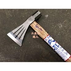 工具家達人 台灣製 武鷹 木馬釜 手斧 斧頭 大手斧 木馬斧 純鋼鍛造 營地斧 露營, 1個, 12兩斧頭原產利度