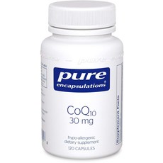 Pure Encapsulations 輔酶Q10無麩質膠囊 30mg, 120顆, 1罐