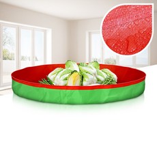 여름 유아 물놀이 방수 패드 매트 김장 겨울 다용도, 원형김장매트 120cm, 원형김장매트 120cm