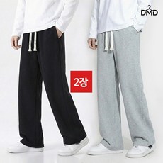 다몬딱 2장세트 블랙+그레이 트레이닝 바지 남성 남자 스트링