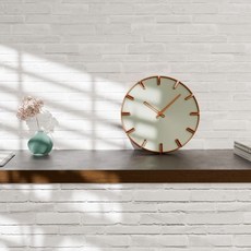 무케렌시아 무케 레이어드앤_NovaGear 벽시계 3color 모던 무소음 시계 164349, 무케렌시아 머스타드 옐로우