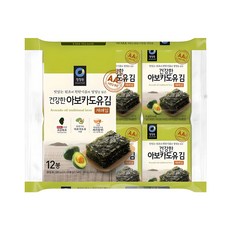 대상 건강한 아보카도유김 재래김, 48g, 1개