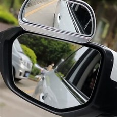 차량용품 후방확인 운전석 조수석 보조미러 강템, 1개