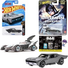 영화 배트모빌 시리즈 컨셉 모델 + 스쿼드 피규어 + 배트맨 브릭 모델 + 블라인드 백 행거 및 리턴 트레이딩 카드 포함 + 시티 로드 팝 컬처 5개 아이템 포함